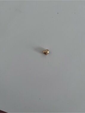Pandora authentic gold plated heart mini charm